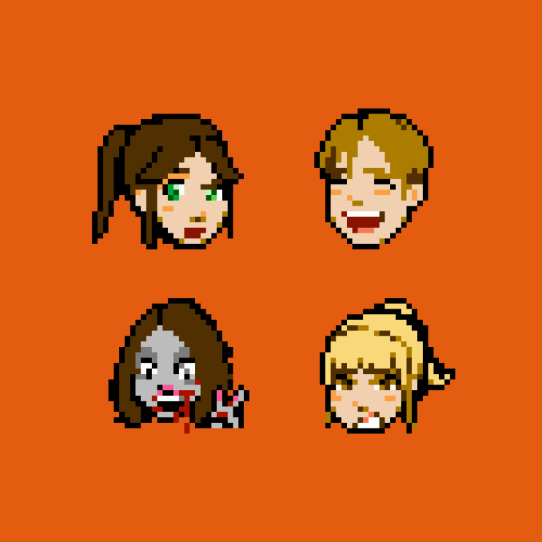 Resident Evil 2 Twitch Emotes